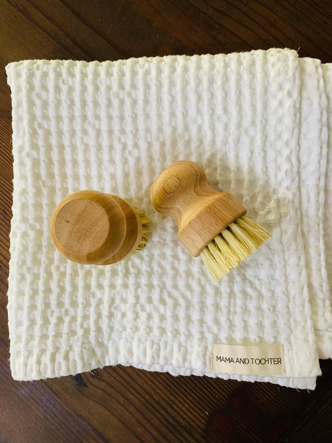 Bamboo Pot Scrubbing Brush