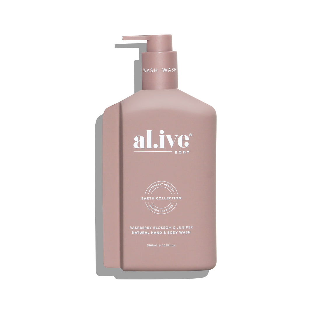 Al.ive Raspberry Blossom & Juniper - Hand & Body Wash 500ml