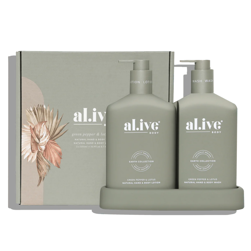 Al.ive Green Pepper & Lotus - Duo 2x500ml