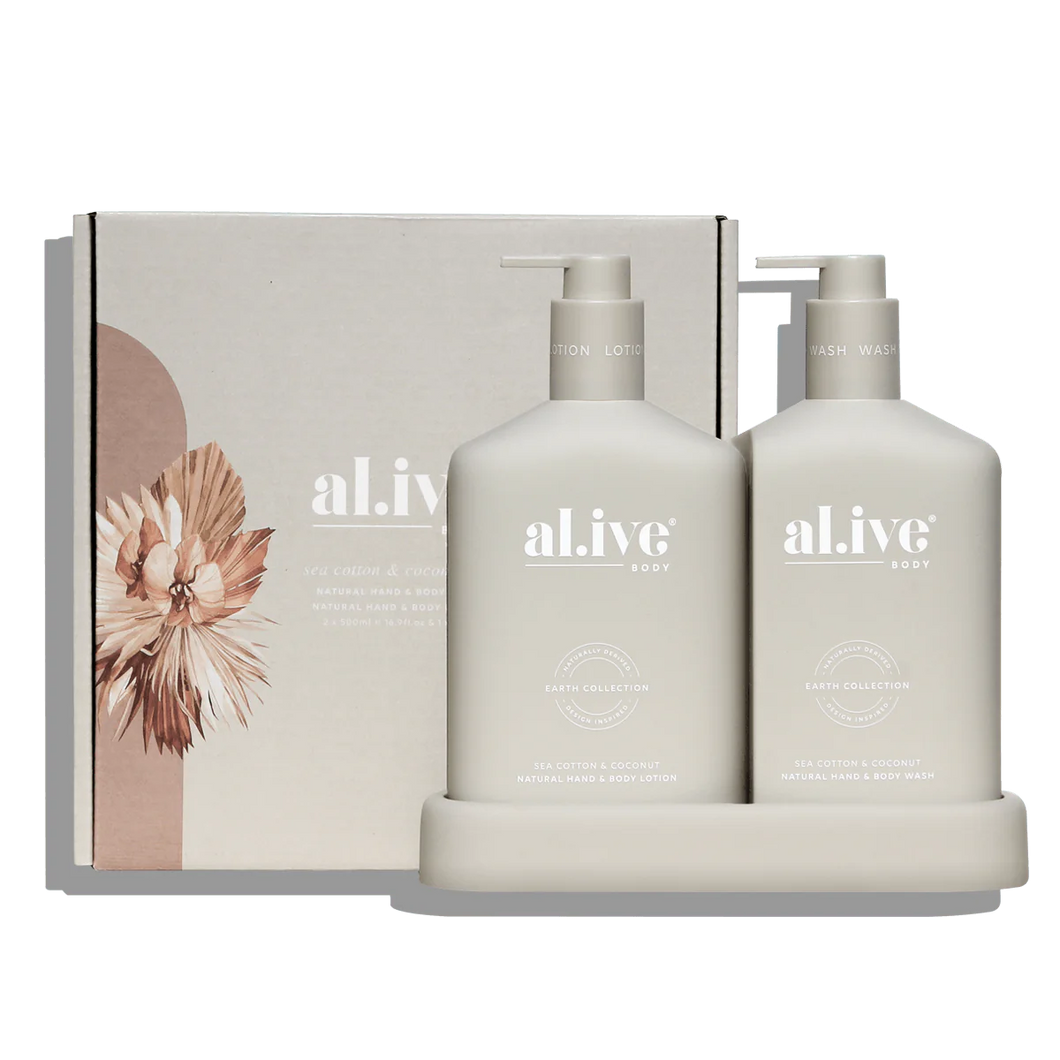 Al.ive Sea Cotton & Coconut - Duo 2x500ml