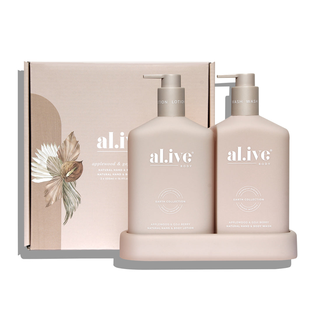 Al.ive Applewood & Goji Berry - Duo 2x500ml