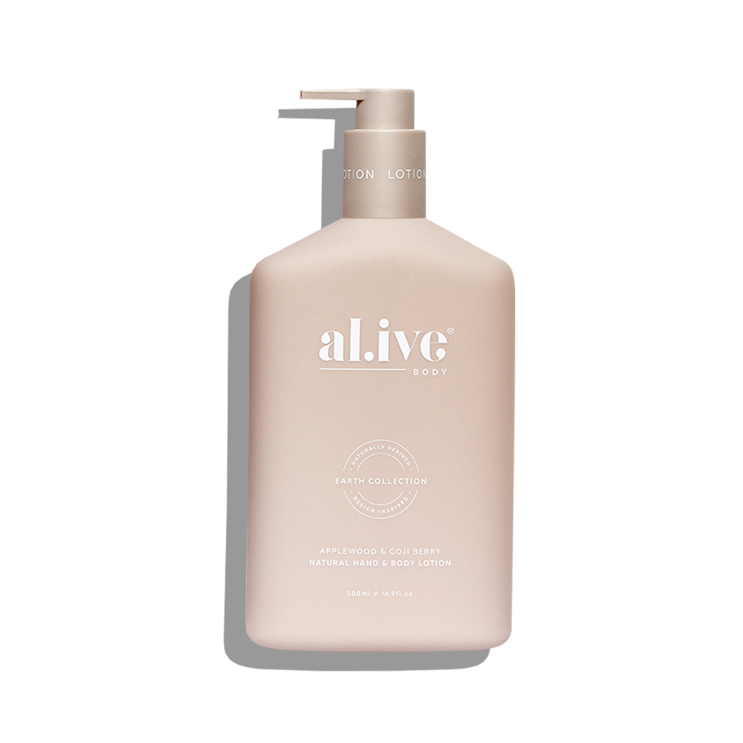 Al.ive Applewood & Goji Berry - Hand & Body Lotion 500ml