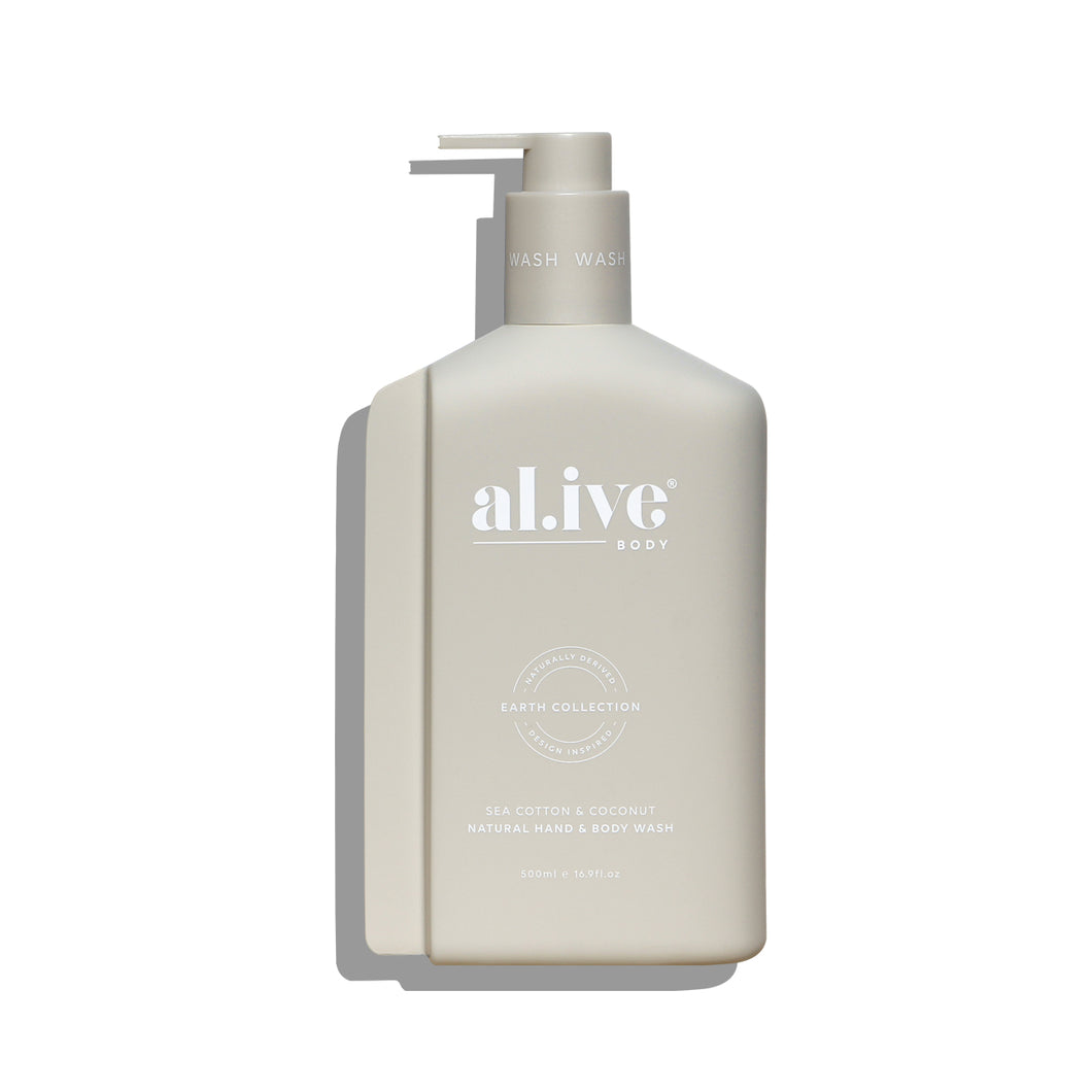 Al.ive Sea Cotton & Coconut - Hand & Body Wash 500ml